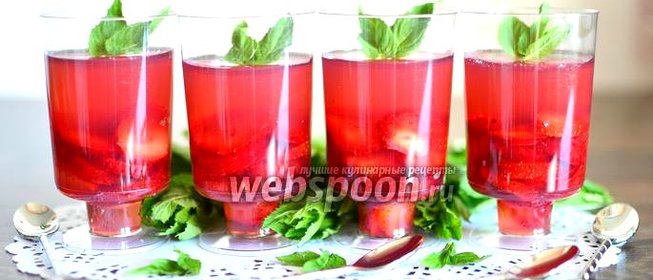 Клубничное желе