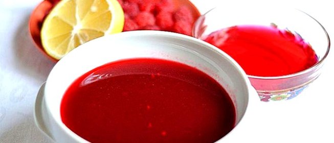 Малиновое желе