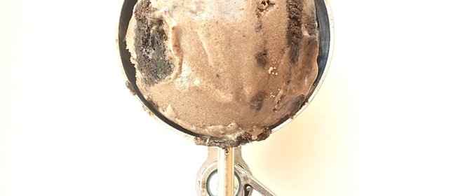 Замороженный йогурт с шоколадным печеньем