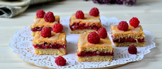 Печенье малиновое