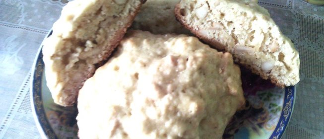 Овсяное печенье с кешью