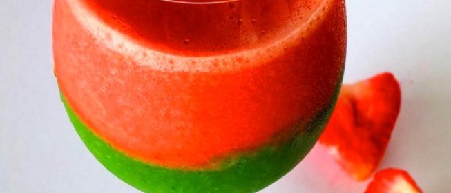 Двухцветный смузи