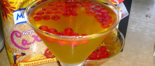 Желе с ягодами