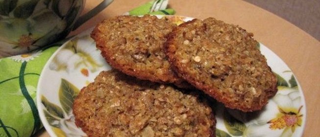 Овсяное печенье на скорую руку