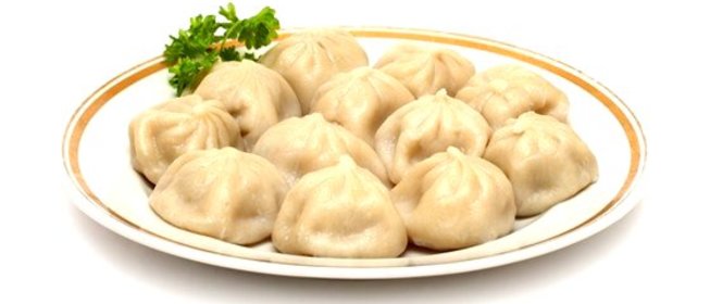 Хинкали с бараниной и курдючным салом