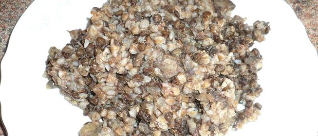 Чечевично-гречневая каша