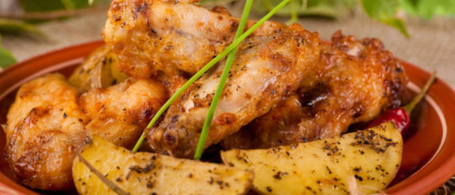 Свинина, фаршированная хурмой и яблоком