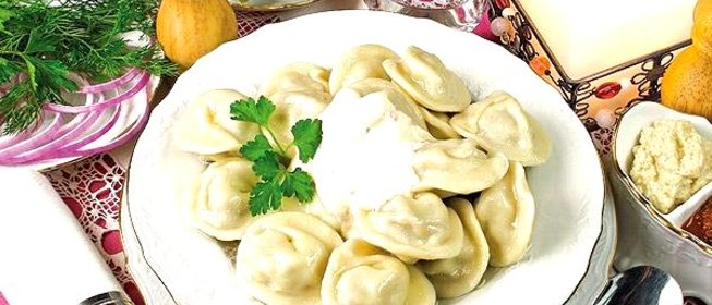 Пельмени со свежими грибами