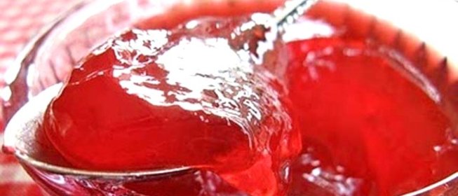 Желе из вишни на зиму без желатина