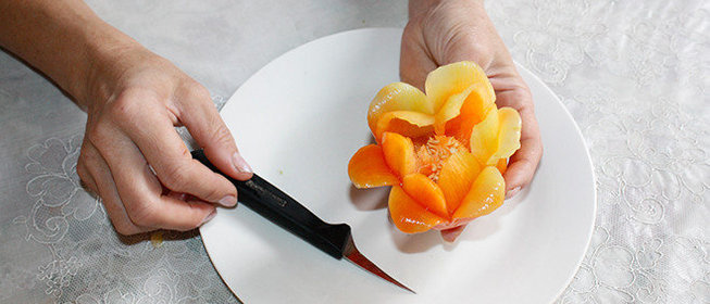 «Тюльпан» из перца