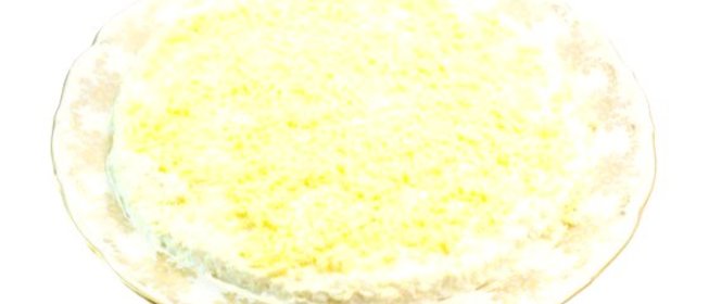 Салат «Мимоза» с креветками и картофелем