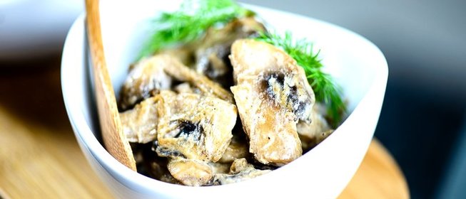 Зонтики со сметаной