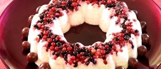 Желе из йогурта