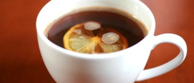 Кофе с лимоном