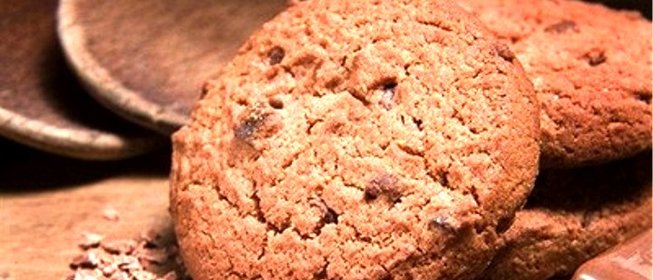 Шоколадное имбирное печенье