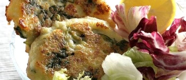 Овощные оладьи с творогом