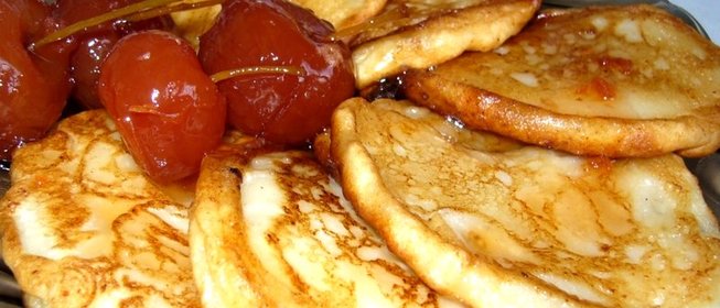 Оладьи из творога