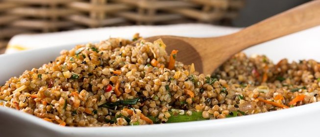 Гречка в азиатском стиле