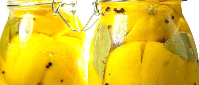 Соленые лимоны