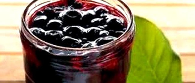 Варенье из черники в собственном соку