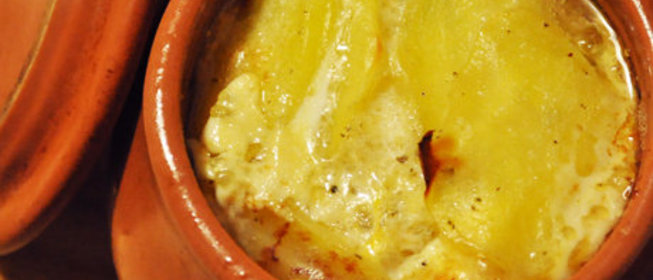 Картошка в горшочке