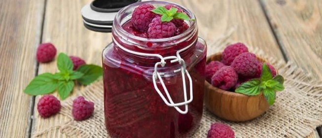 Малина в собственном соку на зиму