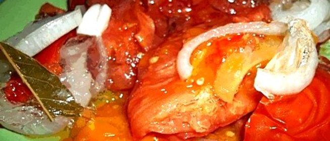 Помидоры на зиму в желе