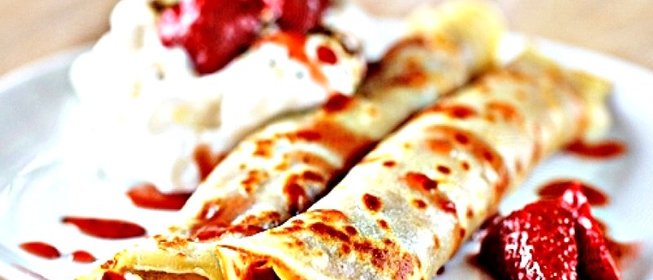 Блинчики с вареньем