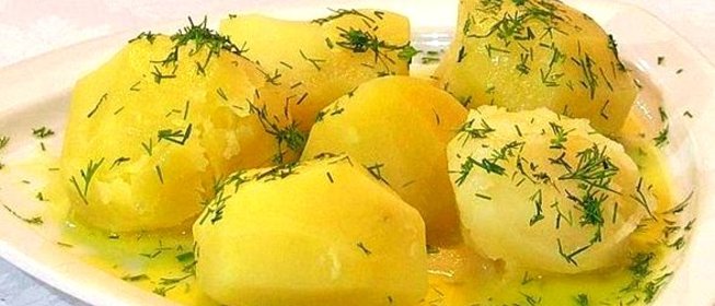 Картофель на пару