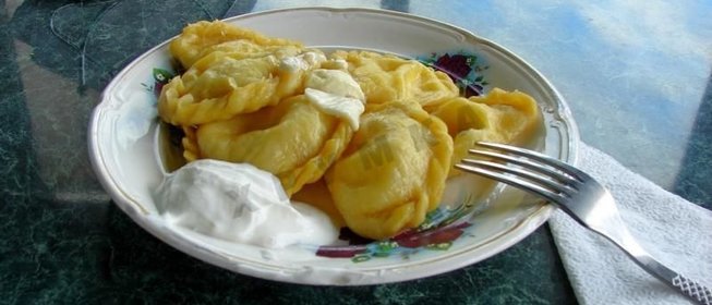 Вареники на пару на кефире