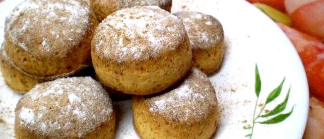 Печенье с творогом и ванилью