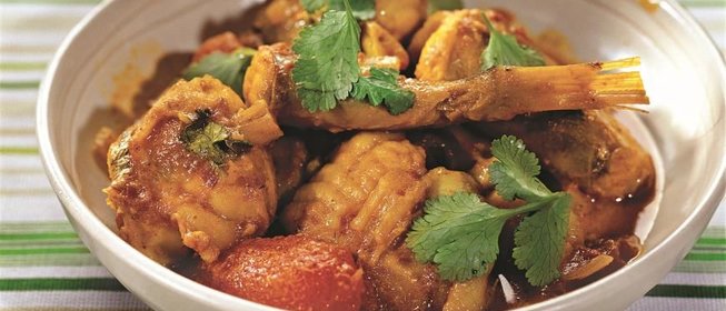 Карри из морского черта