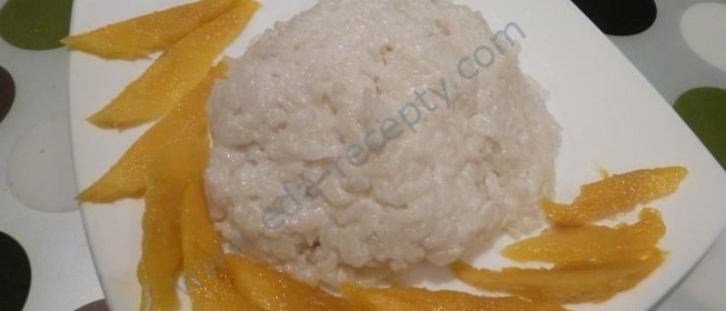 Тайский парной манговый плов