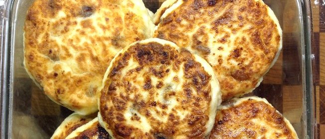 Сырники домашние с изюмом