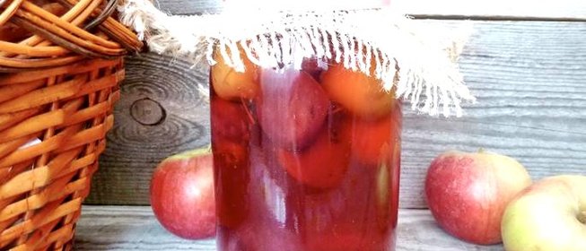 Компот из ранеток и слив на зиму