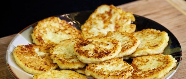 Пышные сырники из творога