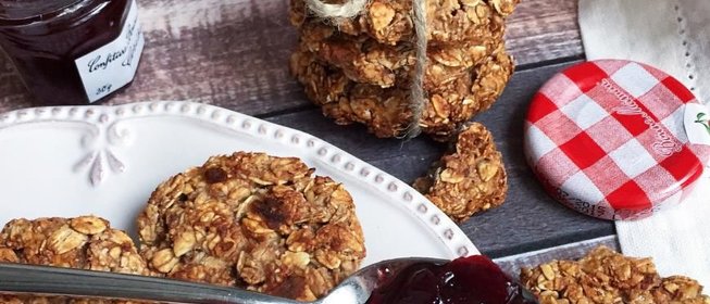 Домашнее овсяное печенье