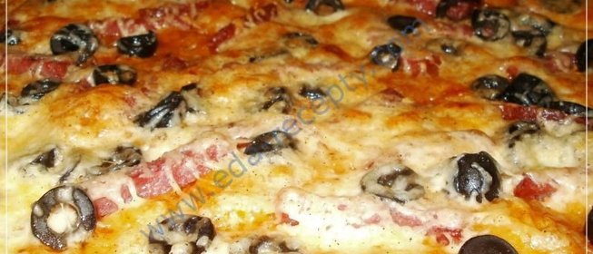 Домашняя пицца Пепперони