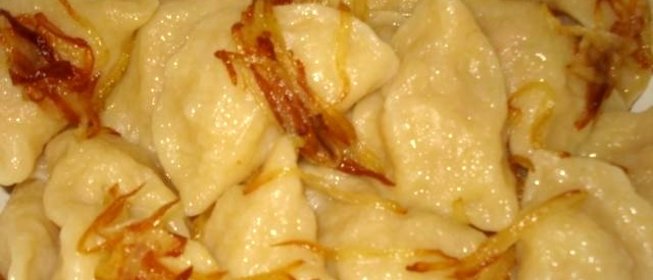 Вареники с картофелем и капустой