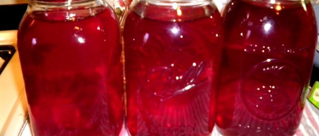 Компот из клюквы