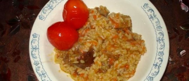 Плов с домашней уткой