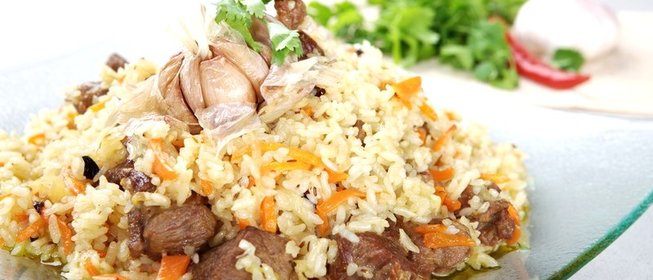 Ароматный плов из баранины