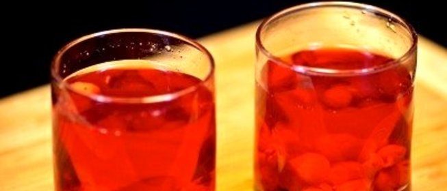 Компот из замороженной вишни