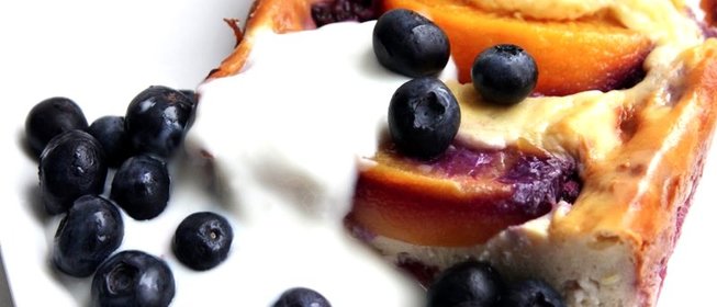 Диетическая творожная запеканка без муки