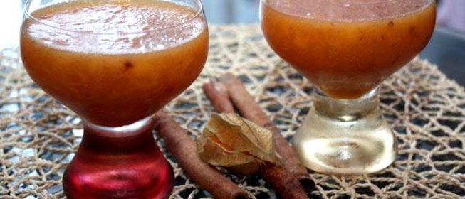 Ароматное желе из персиков