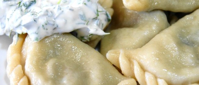 Вареники с редькой