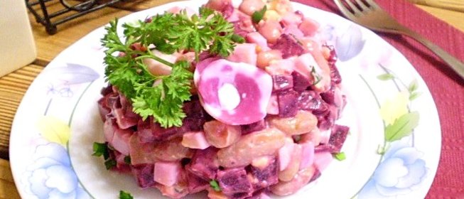 Салат к пельменям