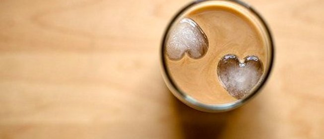 Холодный кофе с медом