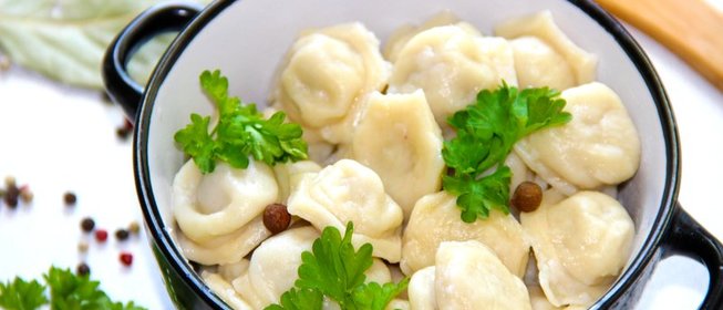 Пельмени в пельменнице