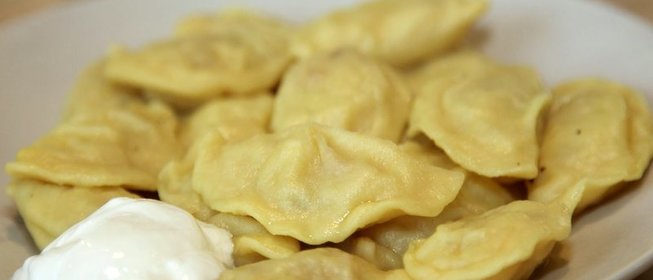 Пельмени с картошкой